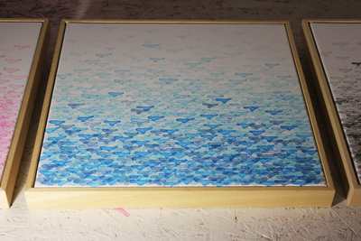 valentina colella artista- pittura-dipinto blu